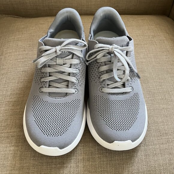 Kizik Lima Shoes Womens Size 9 Gray Hands Free Lace Up Sneakers Comfort Mesh - Picture 3 of 16
